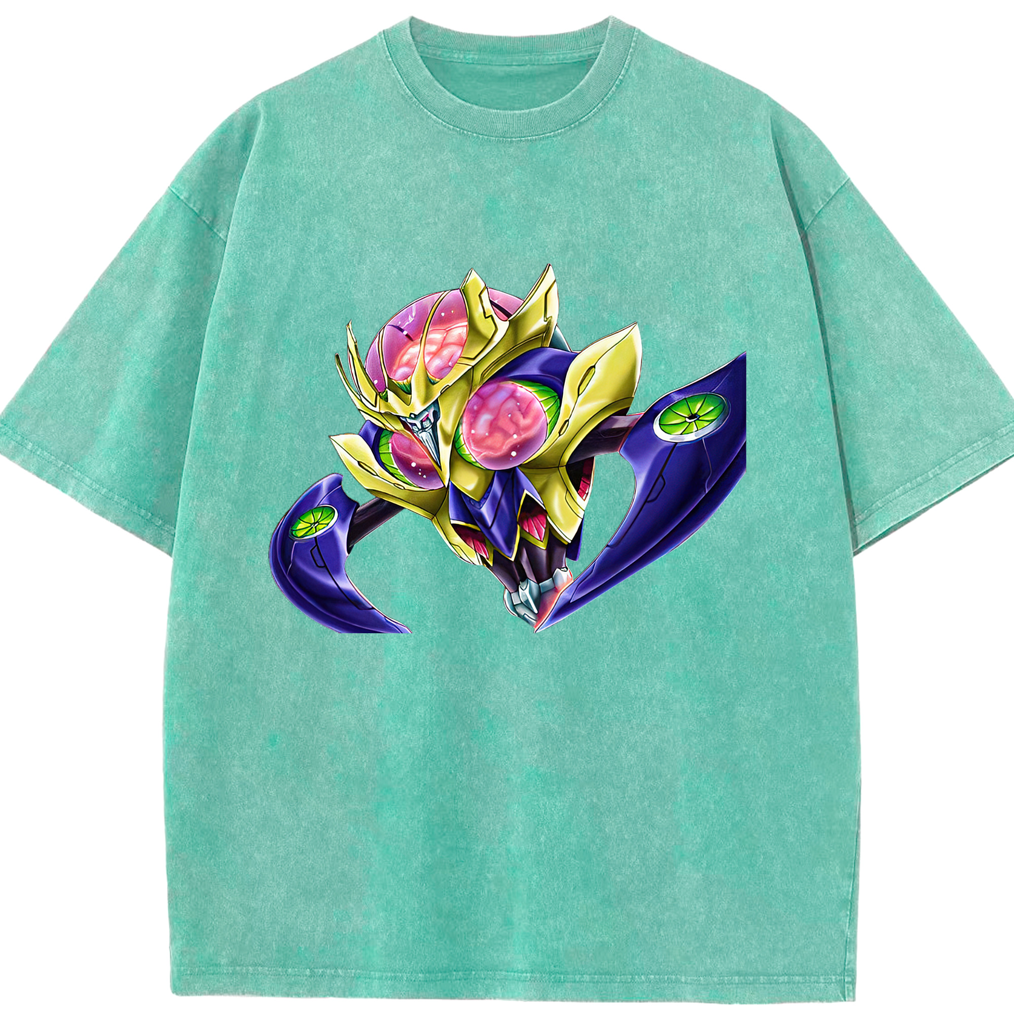 （画像用） 遊☆戯☆王 Yu-Gi-Oh! 綿100% ヴィンテージ風 半袖Tシャツ（フロントプリント）